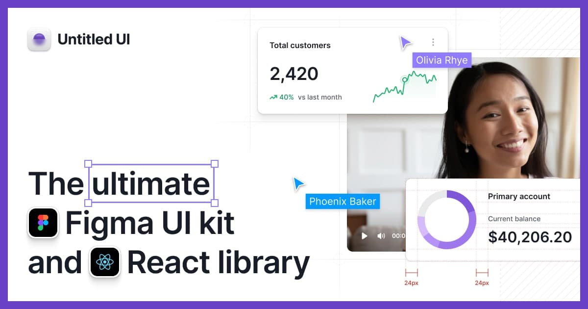 Untitled UI: The World's Largest Figma UI Kit