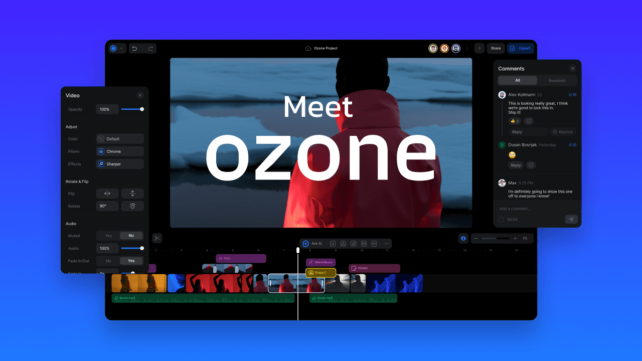 Ozone: AI-Enhanced Video Creation