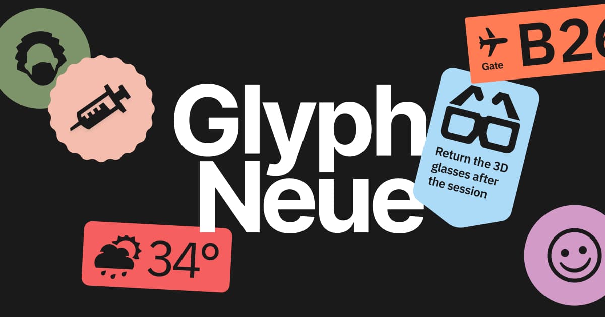 Glyph Neue: 1,500+ Free Icons for Designers (2024)