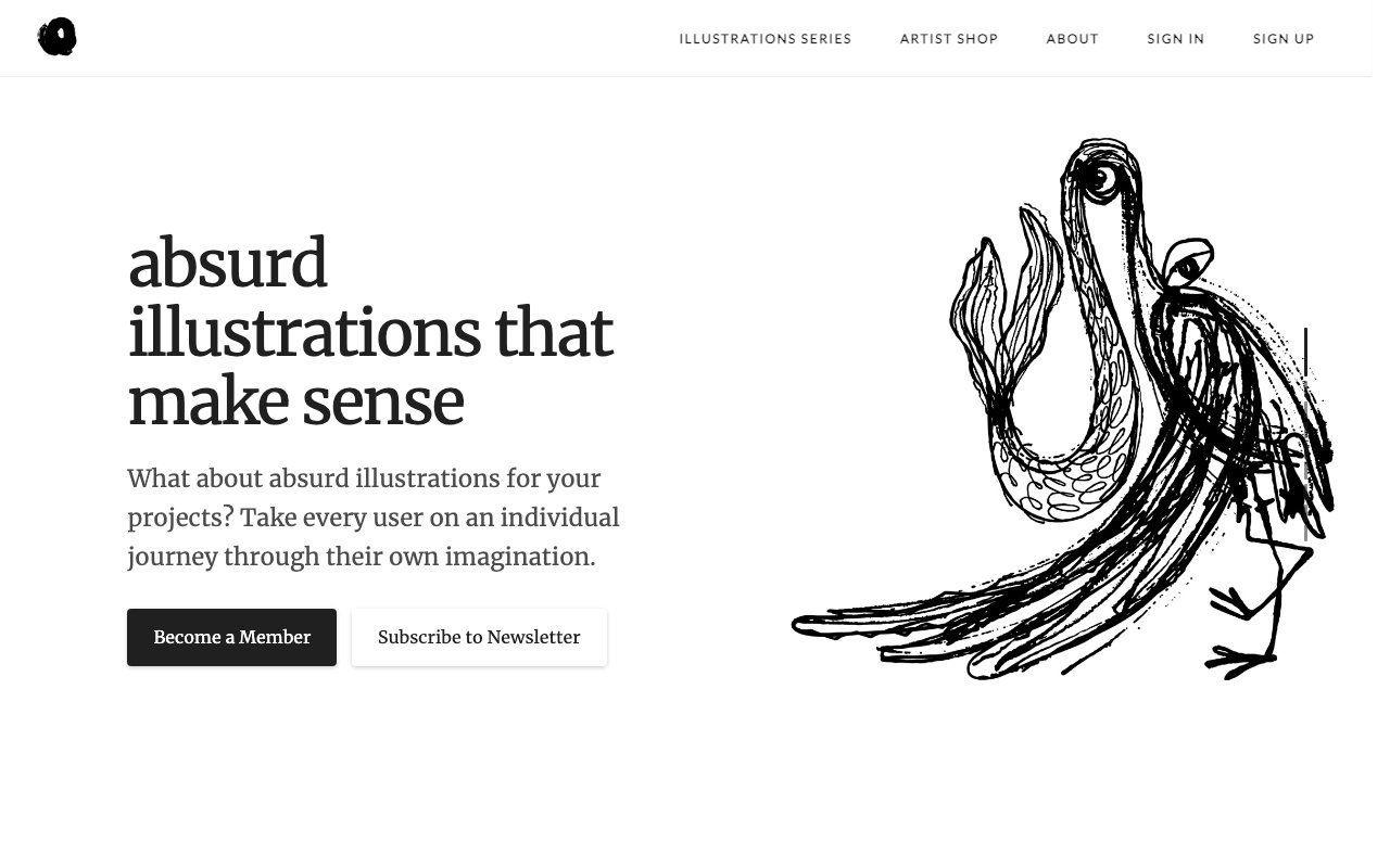 Absurd Design: Surreal illustrations