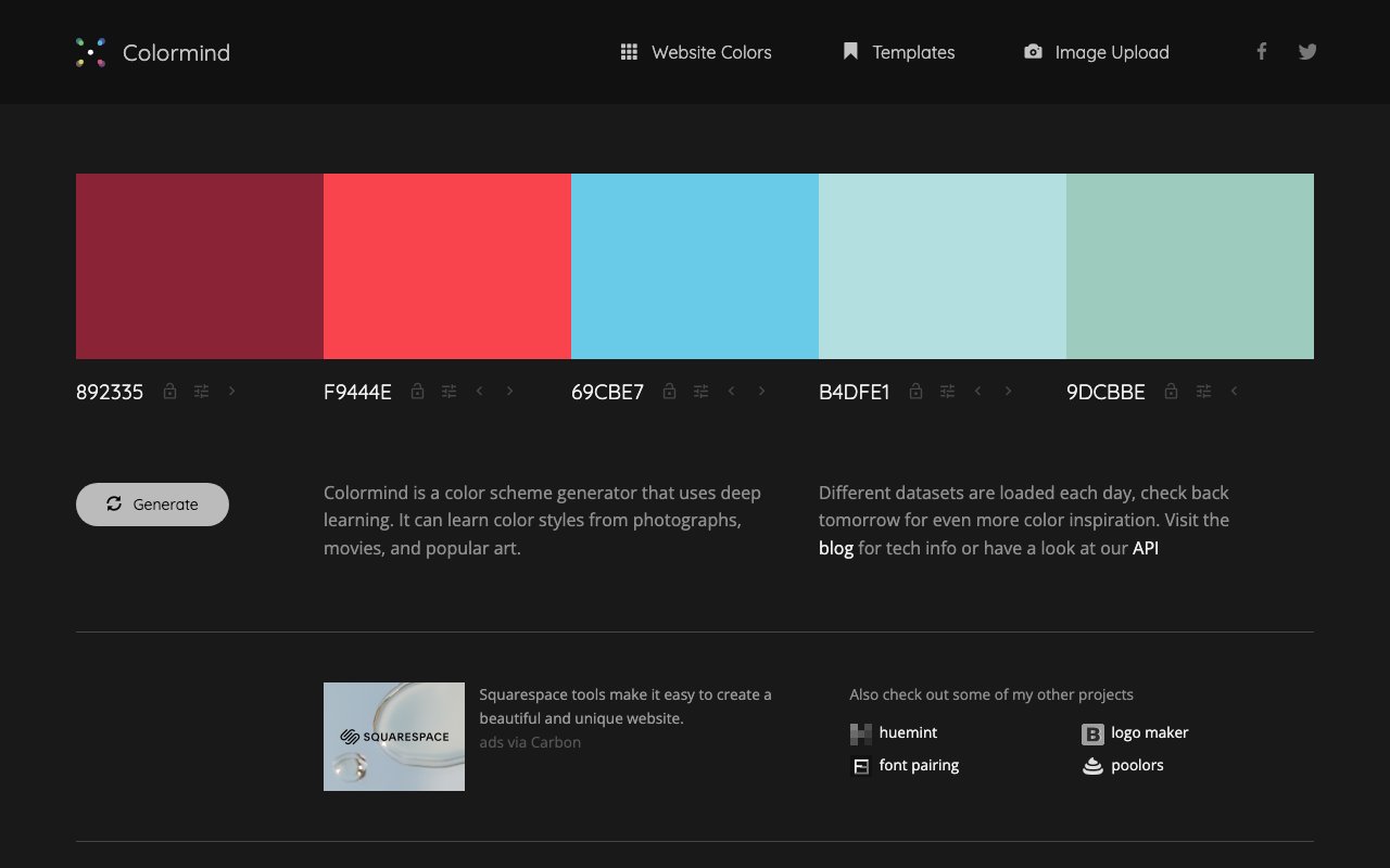 ColorMind: Elevate Your Designs with Effortless Color Palettes