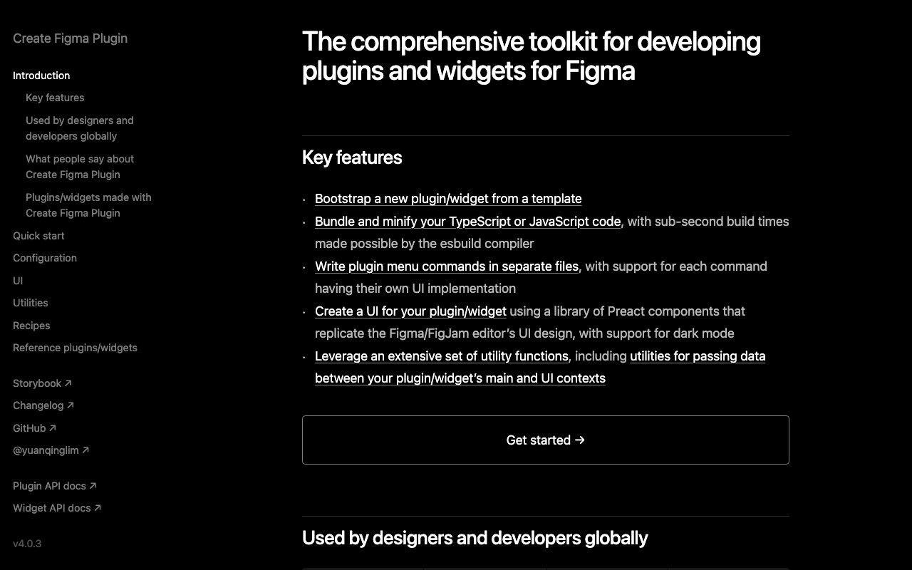 Comprehensive Toolkit for Developing Figma Plugins and Widgets