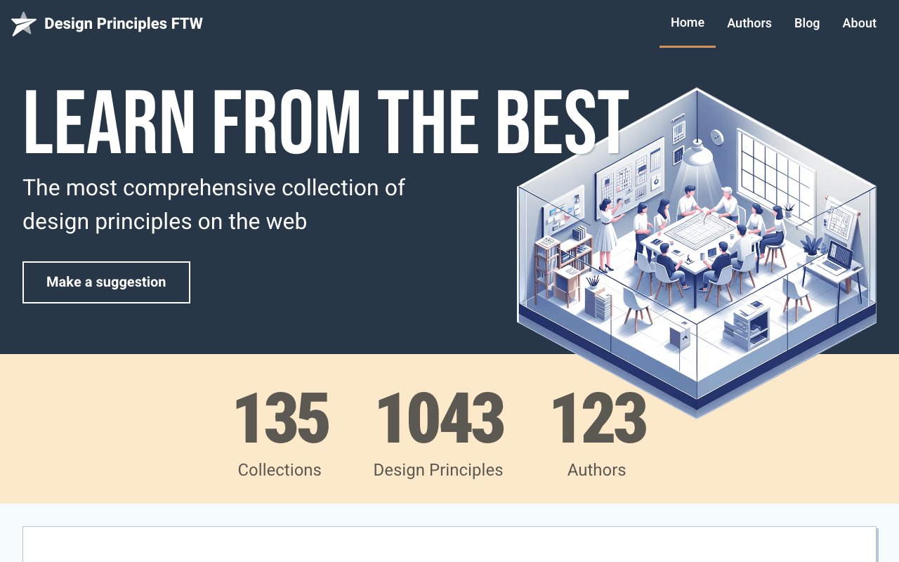 Design Principles FTW: Comprehensive Collection of Design Principles