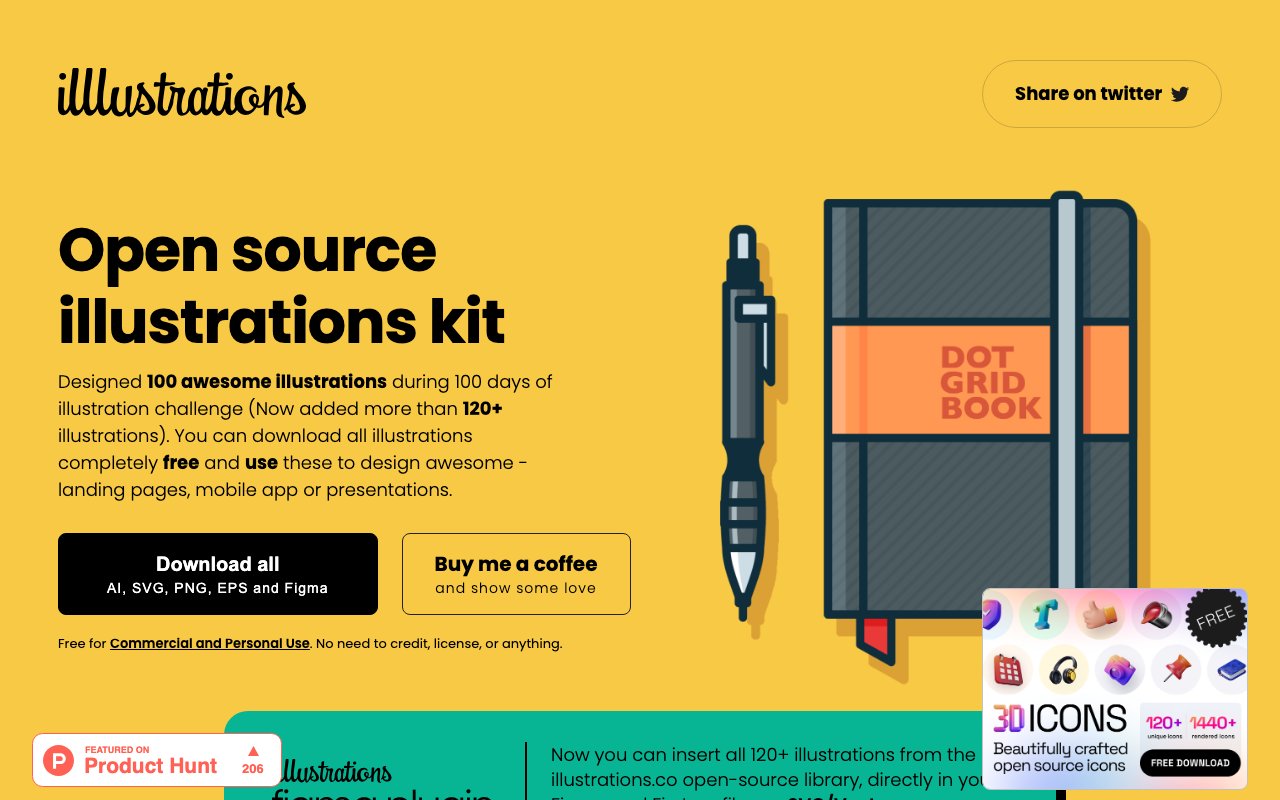 illlustrations: Open source illustrations kit