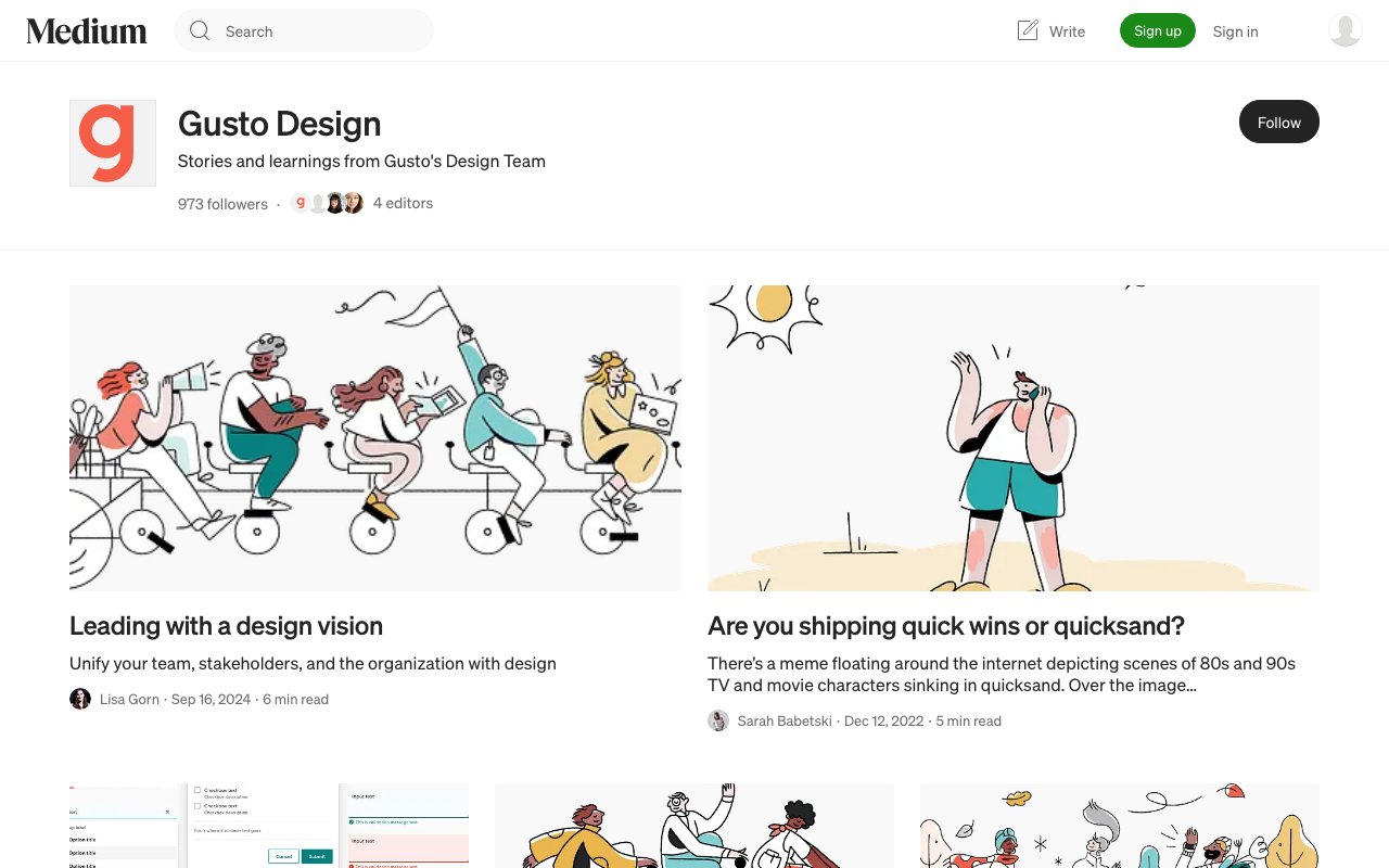Workbench by Gusto: Streamlined Design System